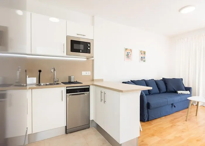 公寓 Balcon Al Mar, Sol Y Playa En Primera Linea De Costa 坎德拉里亚