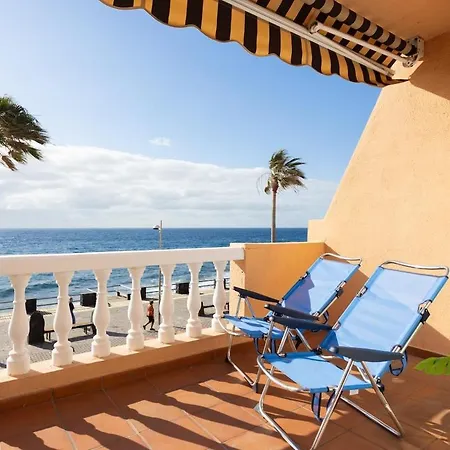 Balcon Al Mar, Sol Y Playa En Primera Linea De Costa * カンデラリア