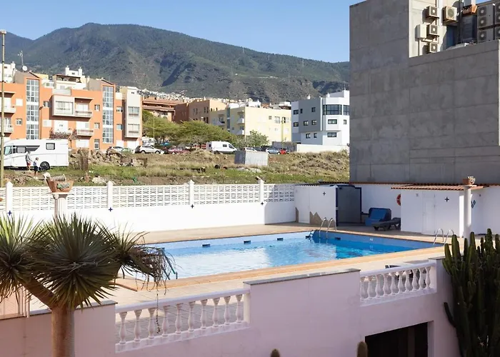 Daire Balcon Al Mar, Sol Y Playa En Primera Linea De Costa Candelaria