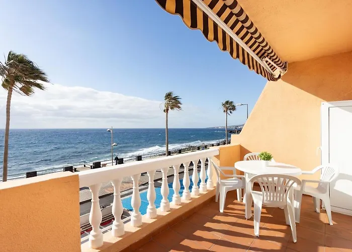Balcon Al Mar, Sol Y Playa En Primera Linea De Costa Apartment Candelaria